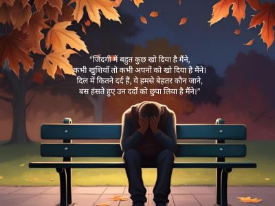 sad shayari image
