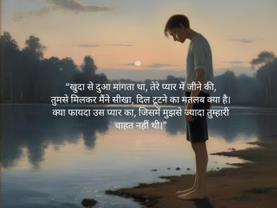 sad shayari image