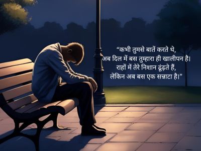 sad shayari image