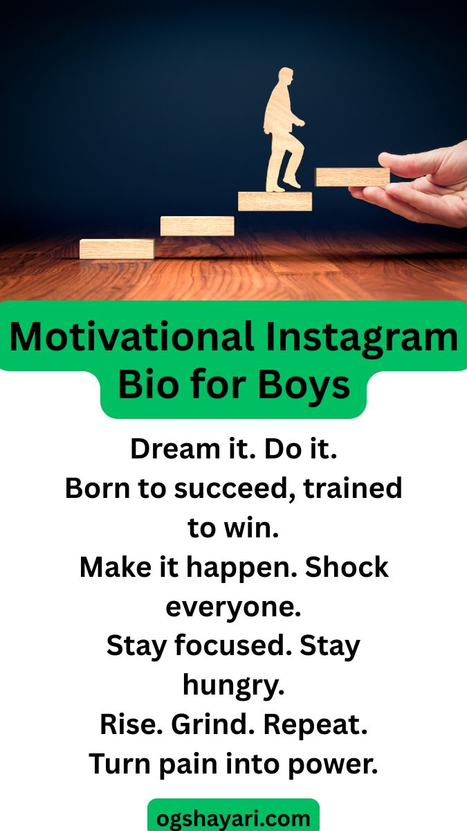 instagram bio for boys