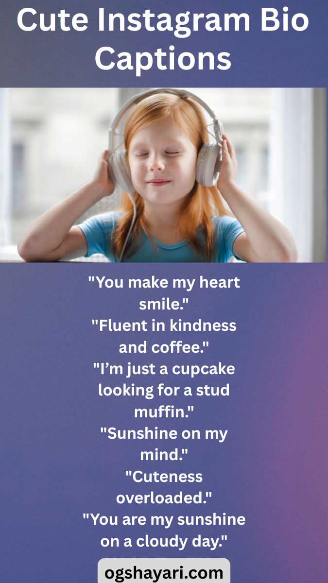 instagram bio captions