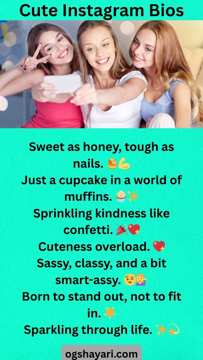 instagram bio for girls simple