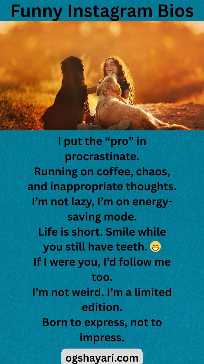 cute instagram bios